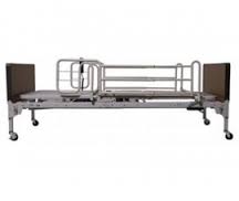 Patriot Semi-Electric Hospital Bed, Full Rails. No Mattress | DMES