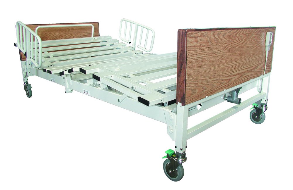 Tuff Care FullElectric Bariatric Bed Package, 54" Bed Frame, Half