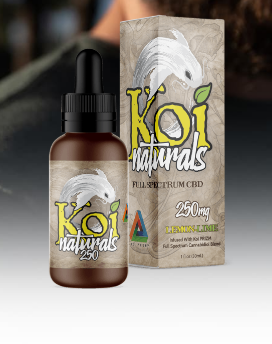 KOI Naturals 250mg - LEMON-LIME | DMES